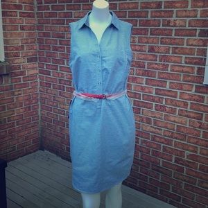 The Limited Small Ashton Dress Blue striped NWT